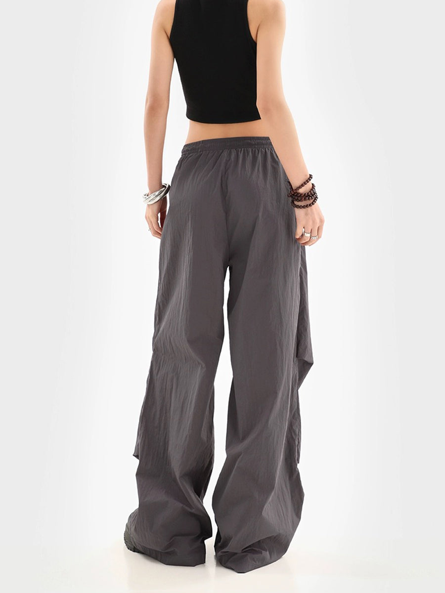 Unisex Quick Dry Loose Casual Drawstring Pants