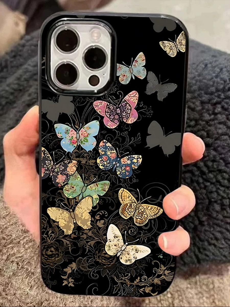 Retro Colorful Butterfly Phone Case