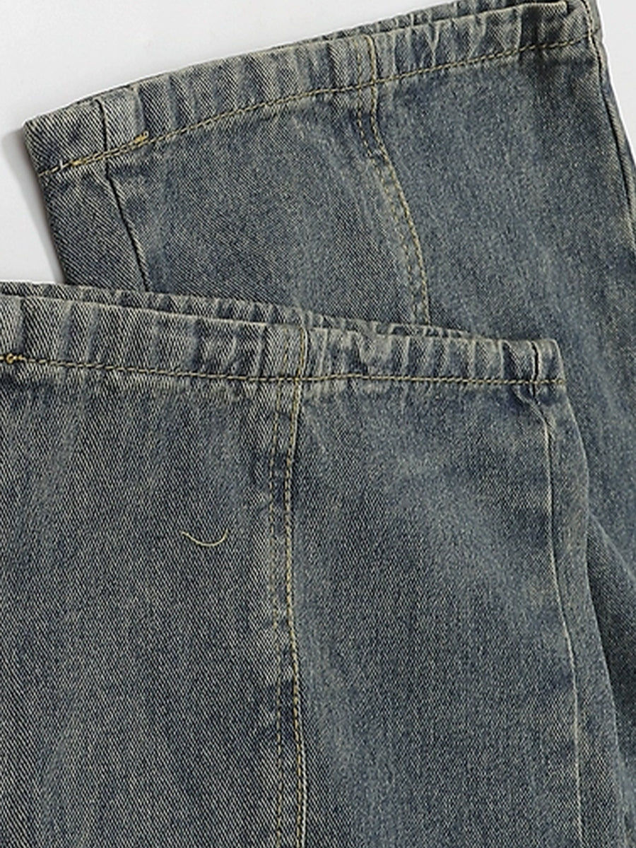 Denim Hybrid Flare Blue Jeans