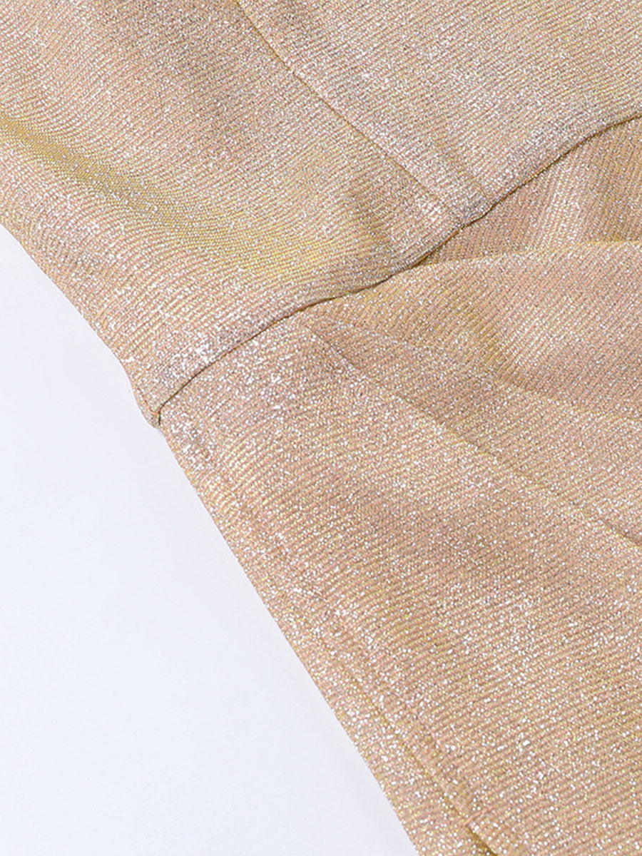 Champagne Split Camisole Dress