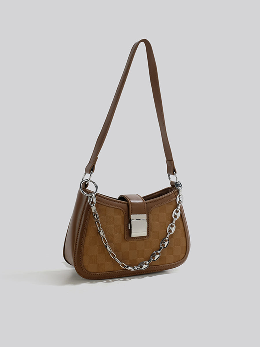 PU Leather Chain Bag