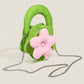 Lovely Flower Chain Bag