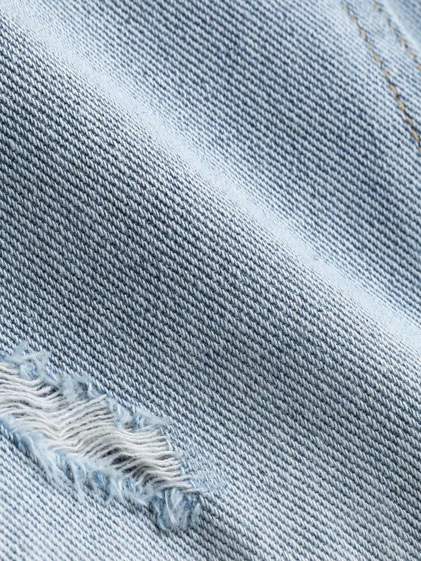 Tassels Ripped Jean Shorts