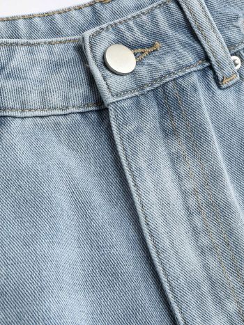 Tassels Ripped Jean Shorts