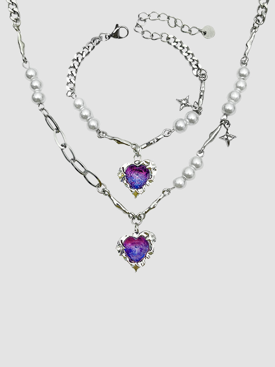 Pearl Love Necklace / Bracelet