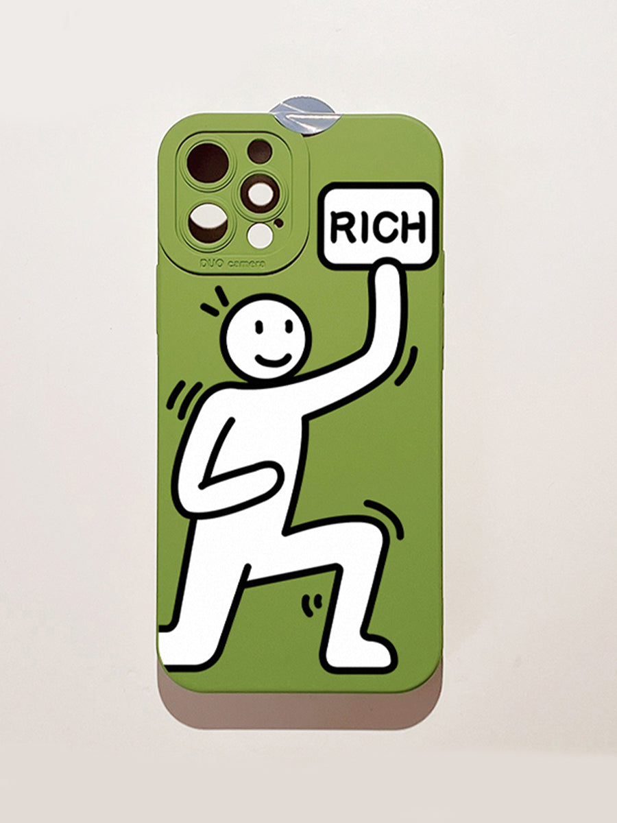 The Rich Cartoon Case for iPhone