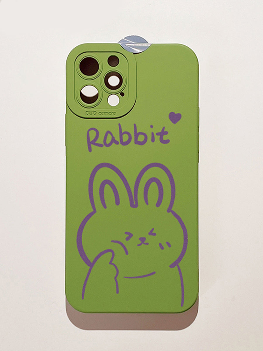 Green Rabbit Case for iPhone