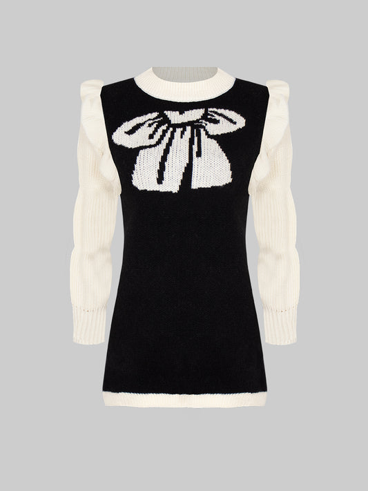 Bow Knit Dress