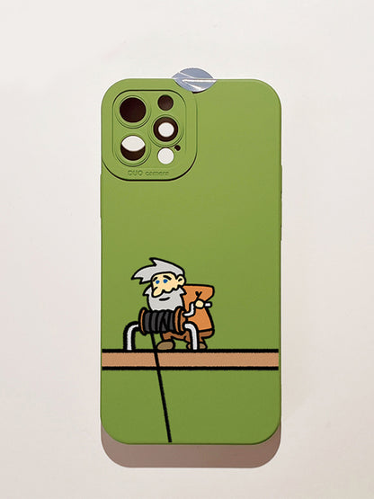 Green Male Case for iPhone
