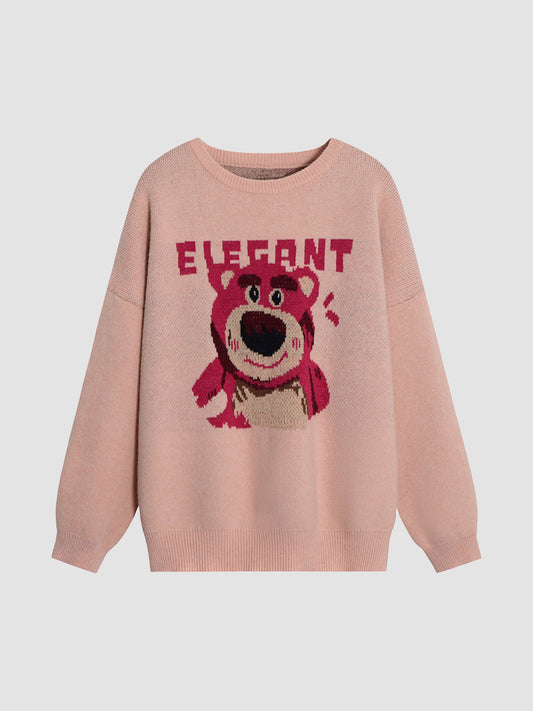Knitted Sweater Sweatshirt