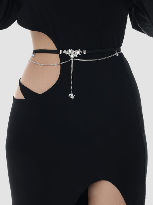 Double-layer Chain Irregular Waist Chain / Leg Chain