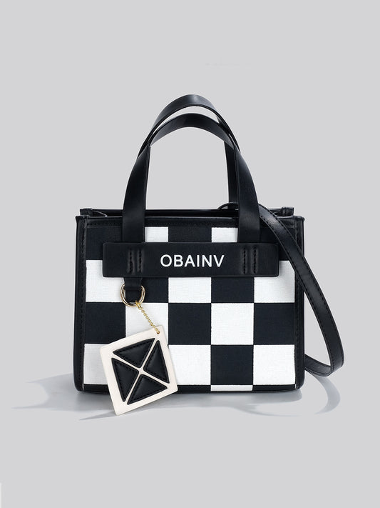 Checkerboard Lattice Bag