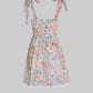 Floral Chiffon Lace Dress
