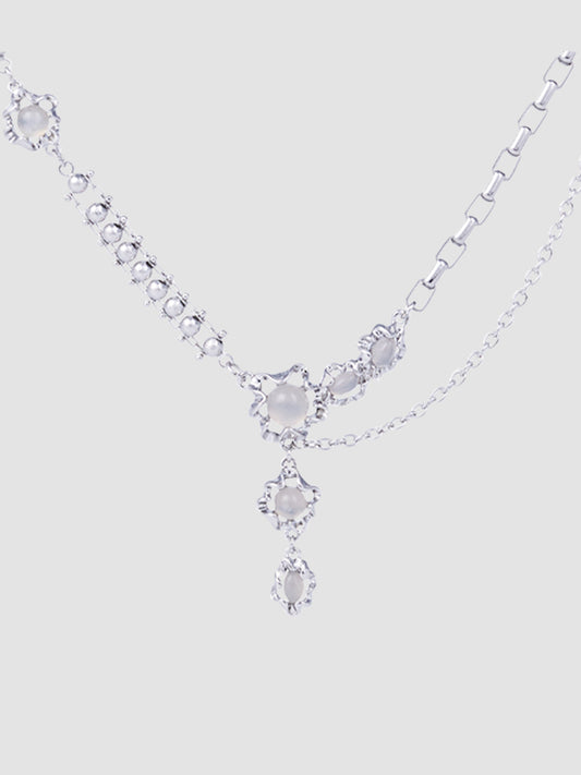 Premium Silver Moonstone Necklace