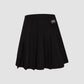Tweed Pleated Skirt