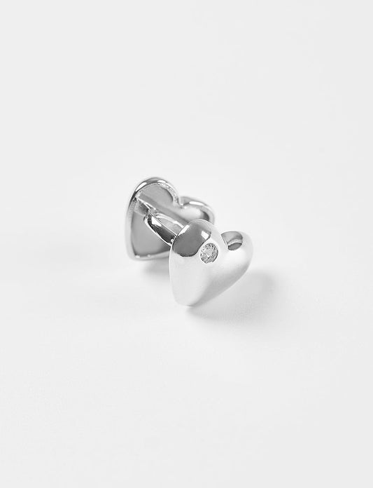 Heart Clip Earring