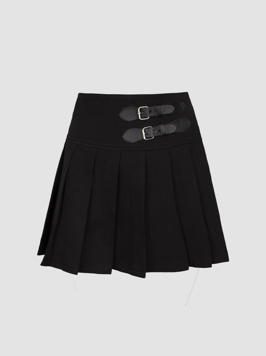 Suit Pleated Skirt