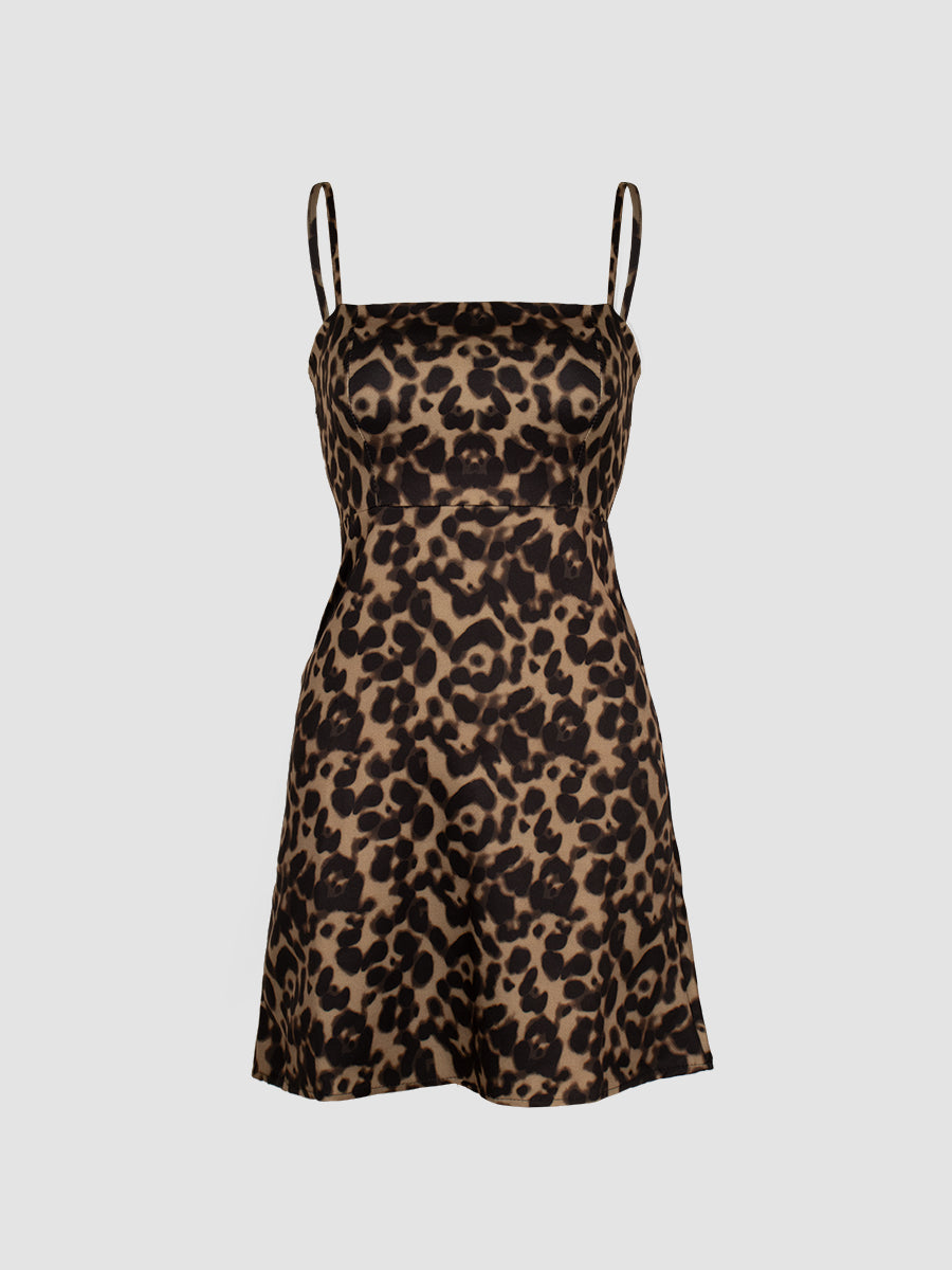 Leopard Cami Dress