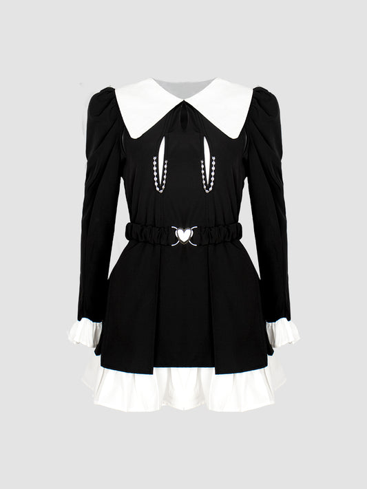 Cool Girl Dress with Belt