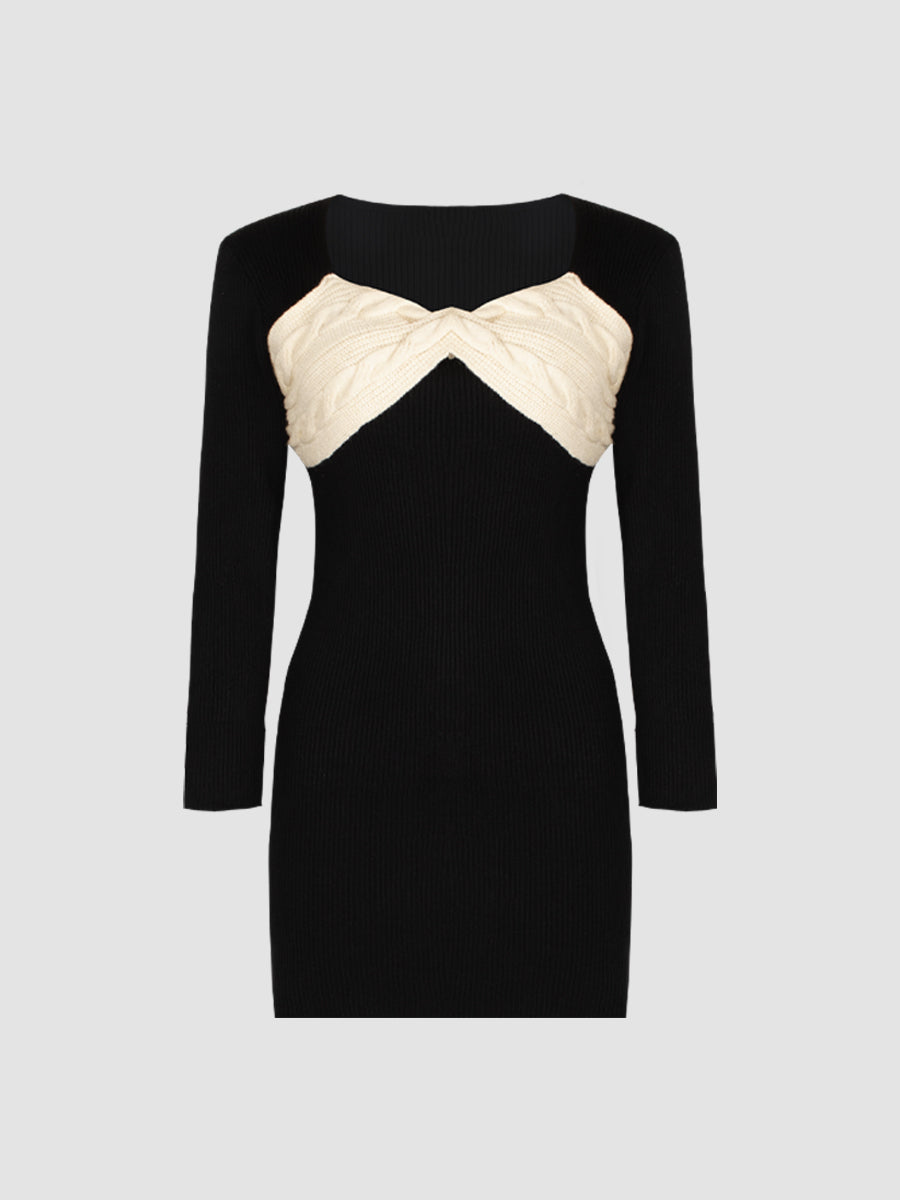 Knotted Bow Dress