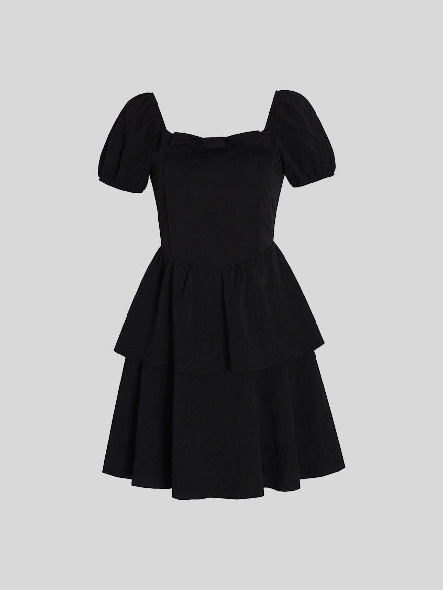 Vintage Double Black Dress