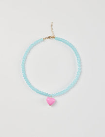 Candy Color Love Necklace