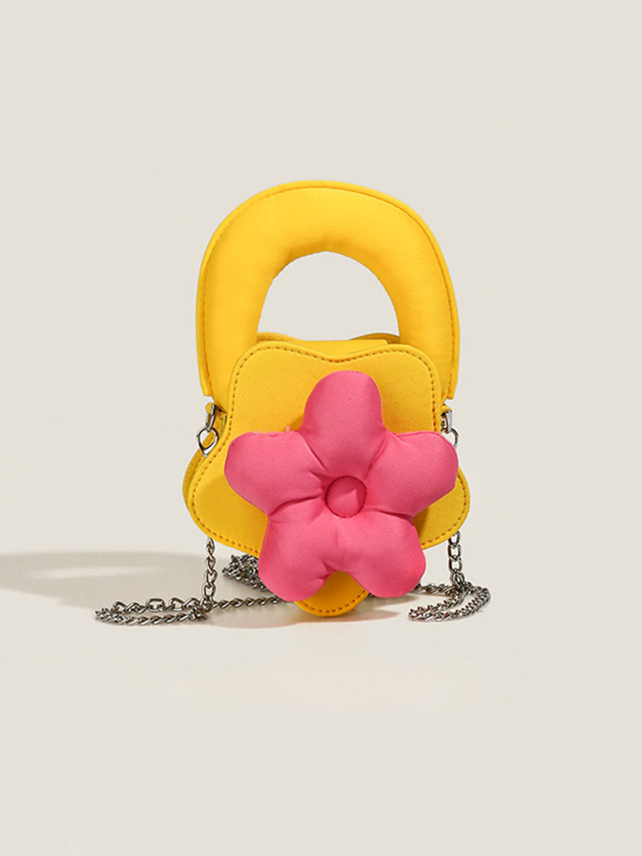 Lovely Flower Chain Bag