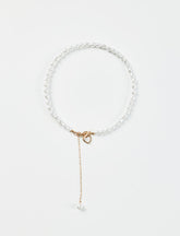 Heart Pearl Pendant Necklace