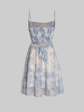 Chiffon Printed Dress