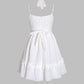 White Short Bow Fairy Dress