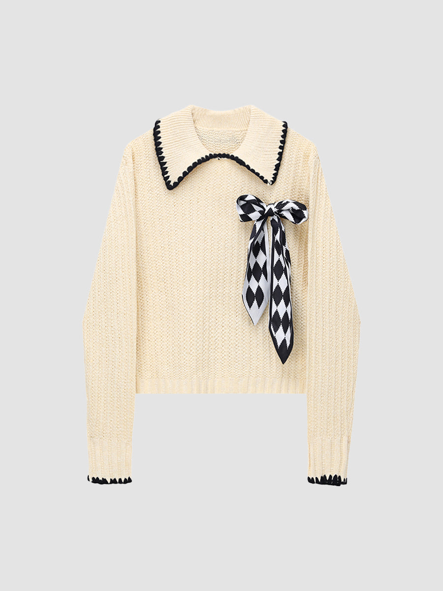Bow Knit Sweater