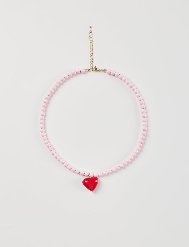 Candy Color Love Necklace