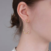 Simple Curve Earrings