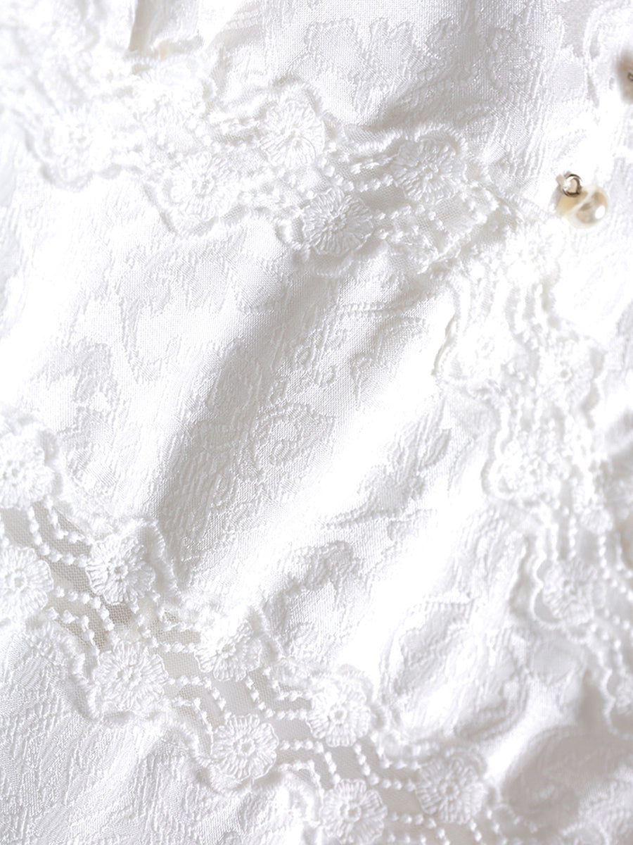 White Summer Corset Dress