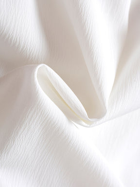 Palace Lace Collar Button White Dress