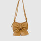 Leather Bow Bag