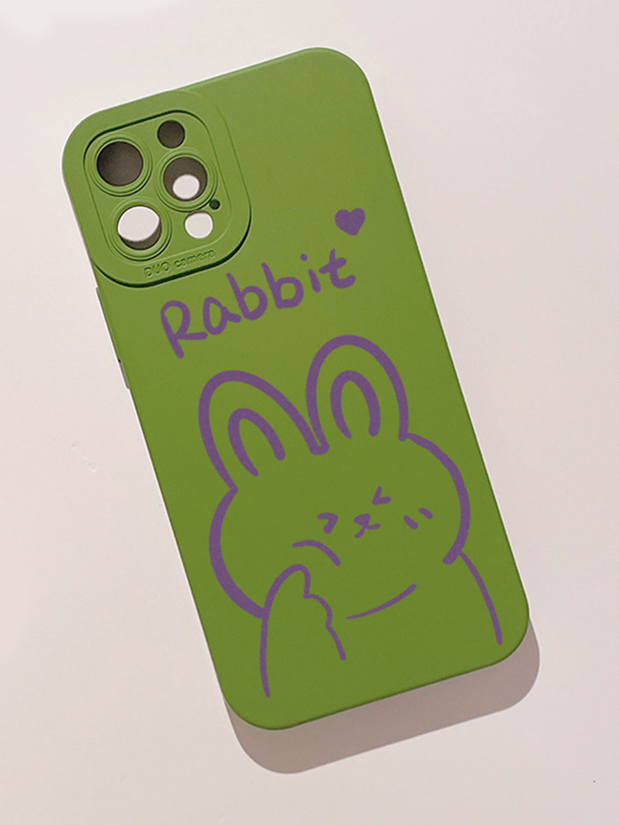 Green Rabbit Case for iPhone