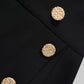 Ruffle Long Sleeve Top & Irregular Camisole Dress Set