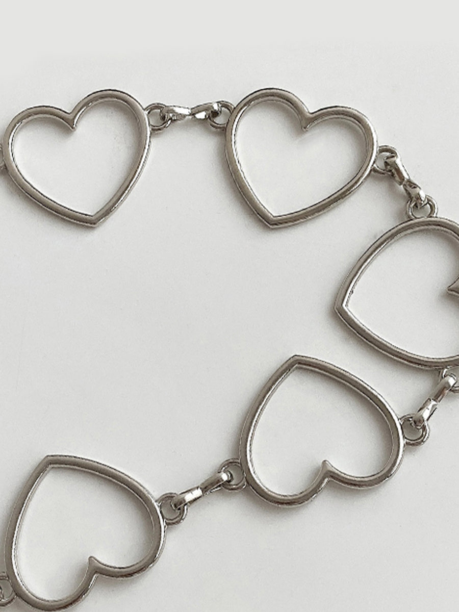 Adjustable Heart Shaped Waist Chain