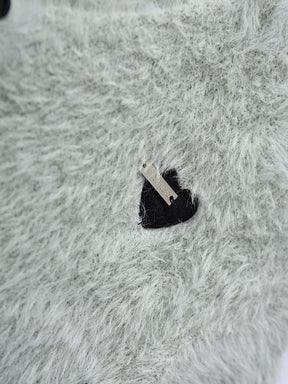 Soft Plush Knit Cardigan Jacket