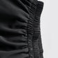Black Double Hem A-line Skirt