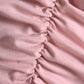 Pink Knit Pleated Dress