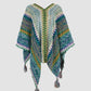 Thickened Blanket Scarf Poncho