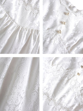 White Summer Corset Dress