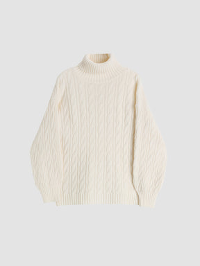 Loose Turtleneck Sweater