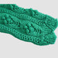 Green Hollow Knit Sweater