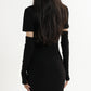 Vintage Knitted Bodycon Dress