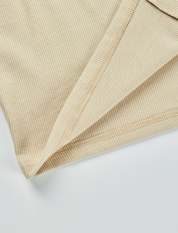 Buttons Solid Tank Top