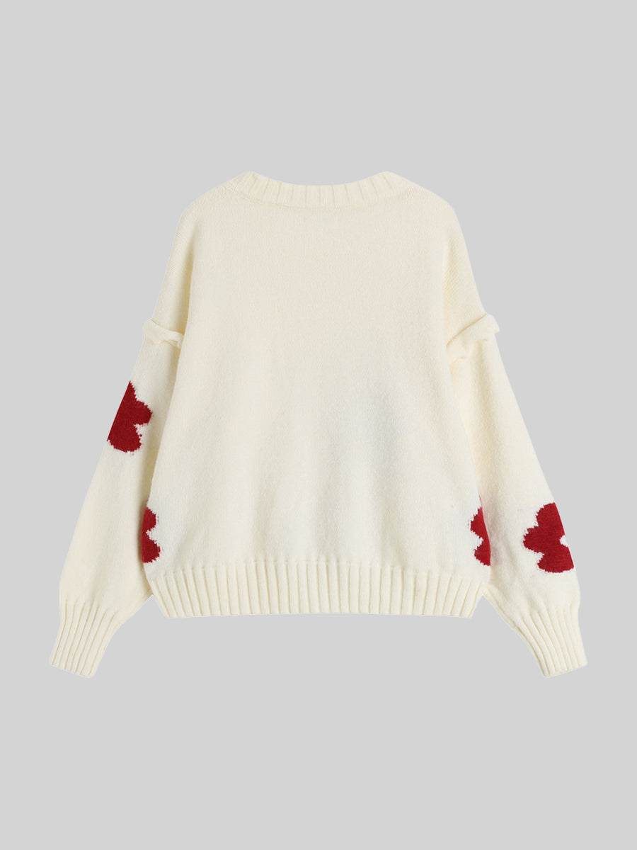 Jacquard Knit Sweater