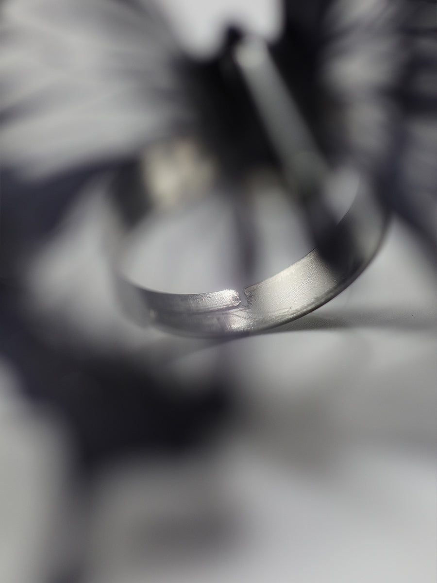 Dark Butterfly Ring